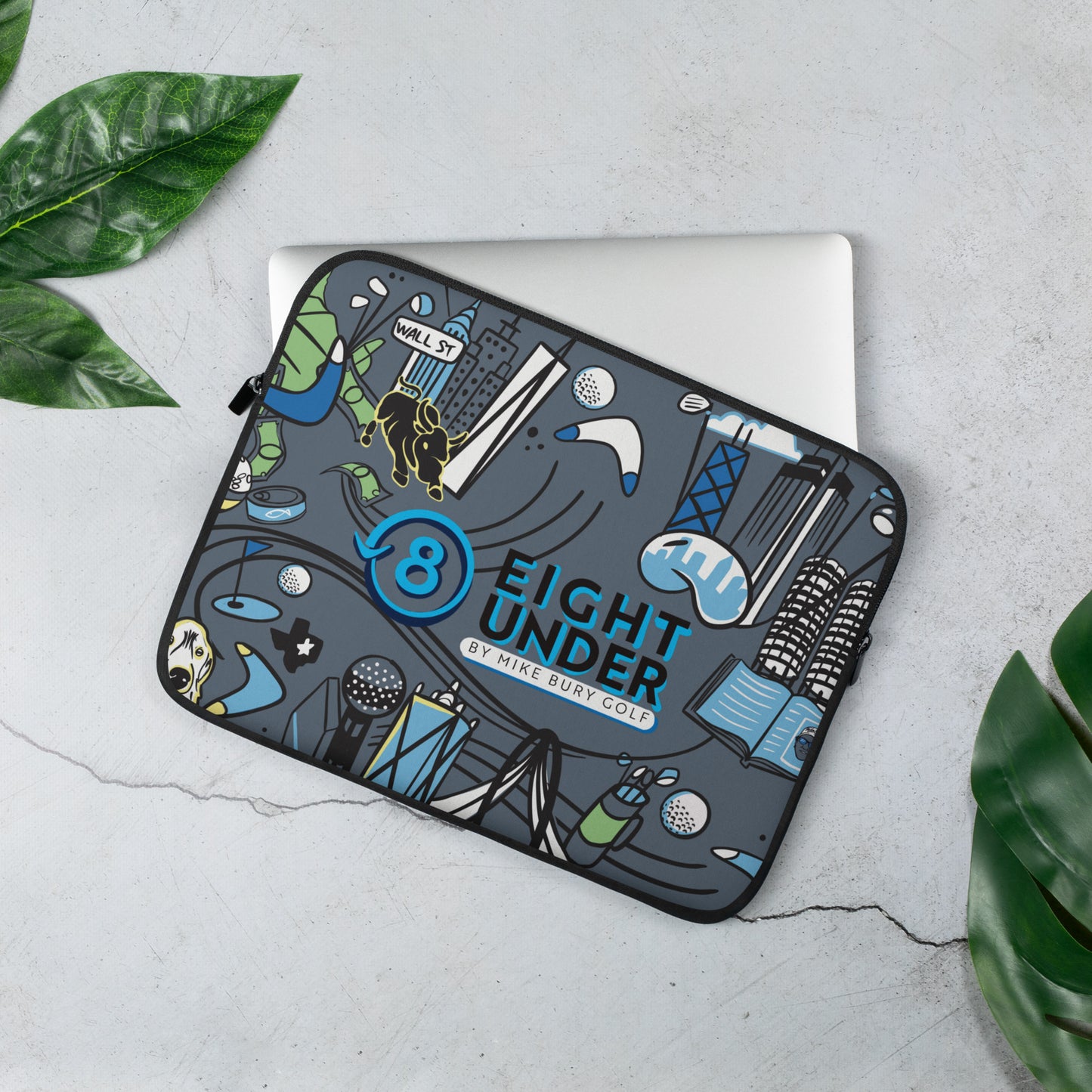 Eight Under Laptop Sleeve