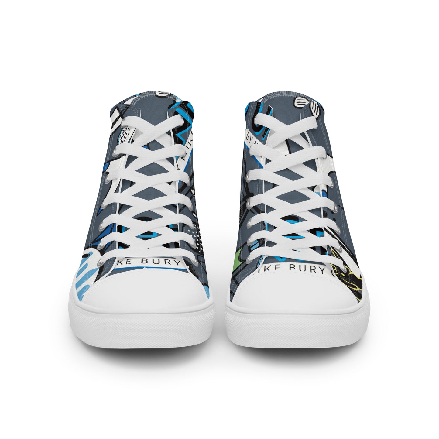 Men’s high top canvas shoes