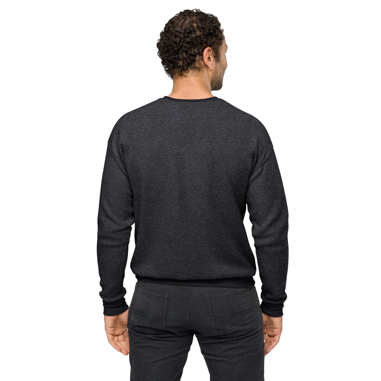 Eight Under Logo - Unisex sueded fleece sweatshirt
