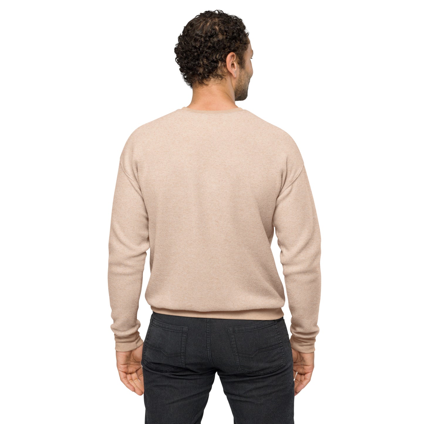 Eight Under Logo - Unisex sueded fleece sweatshirt