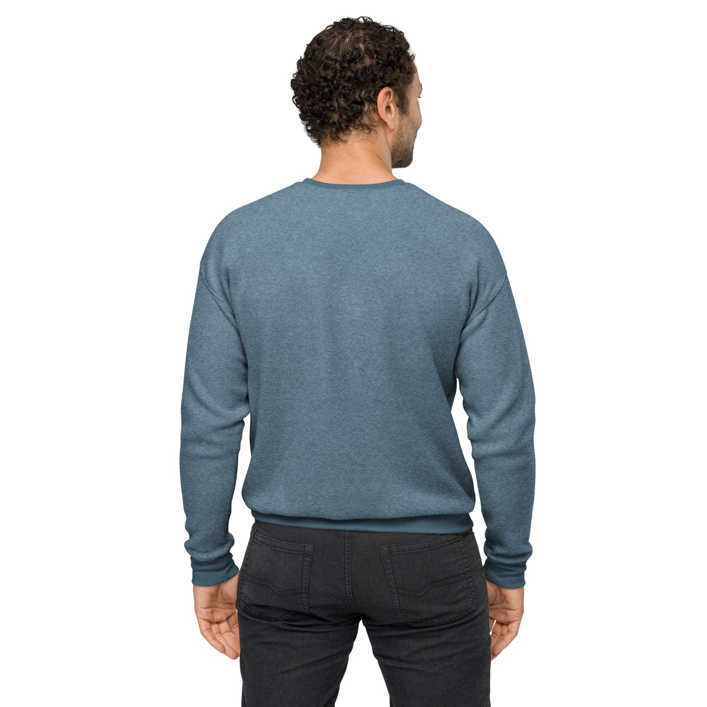 Eight Under Logo - Unisex sueded fleece sweatshirt